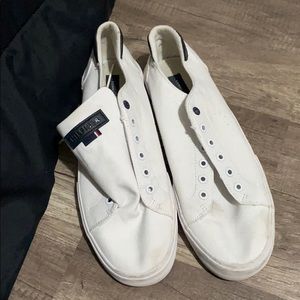 TOMMY HILFIGER white shoes